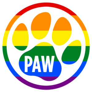 colorful paw logo